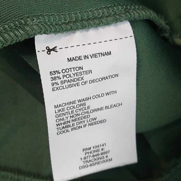 DSG  Green Hoodie Size Large - Picture 7 of 7